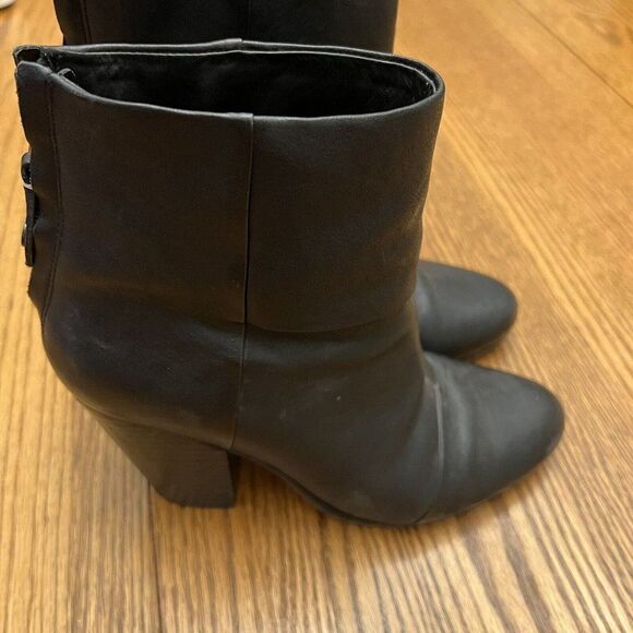 rag & bone Shoes - Rag & Bone Boots Newbury Ankle Booties Heels Black Leather Size 39 (8.5-9)